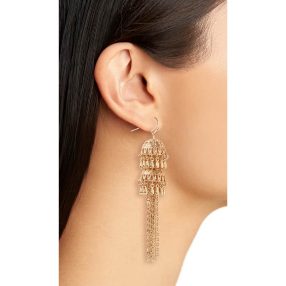 BP Bell Drop Statement Earrings - Picture 2 of 3